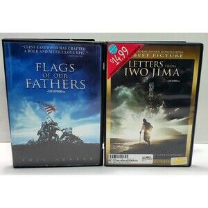 Flags of Our Fathers & Letters From Iwo Jima DVD Set Clint Eastwood War Films